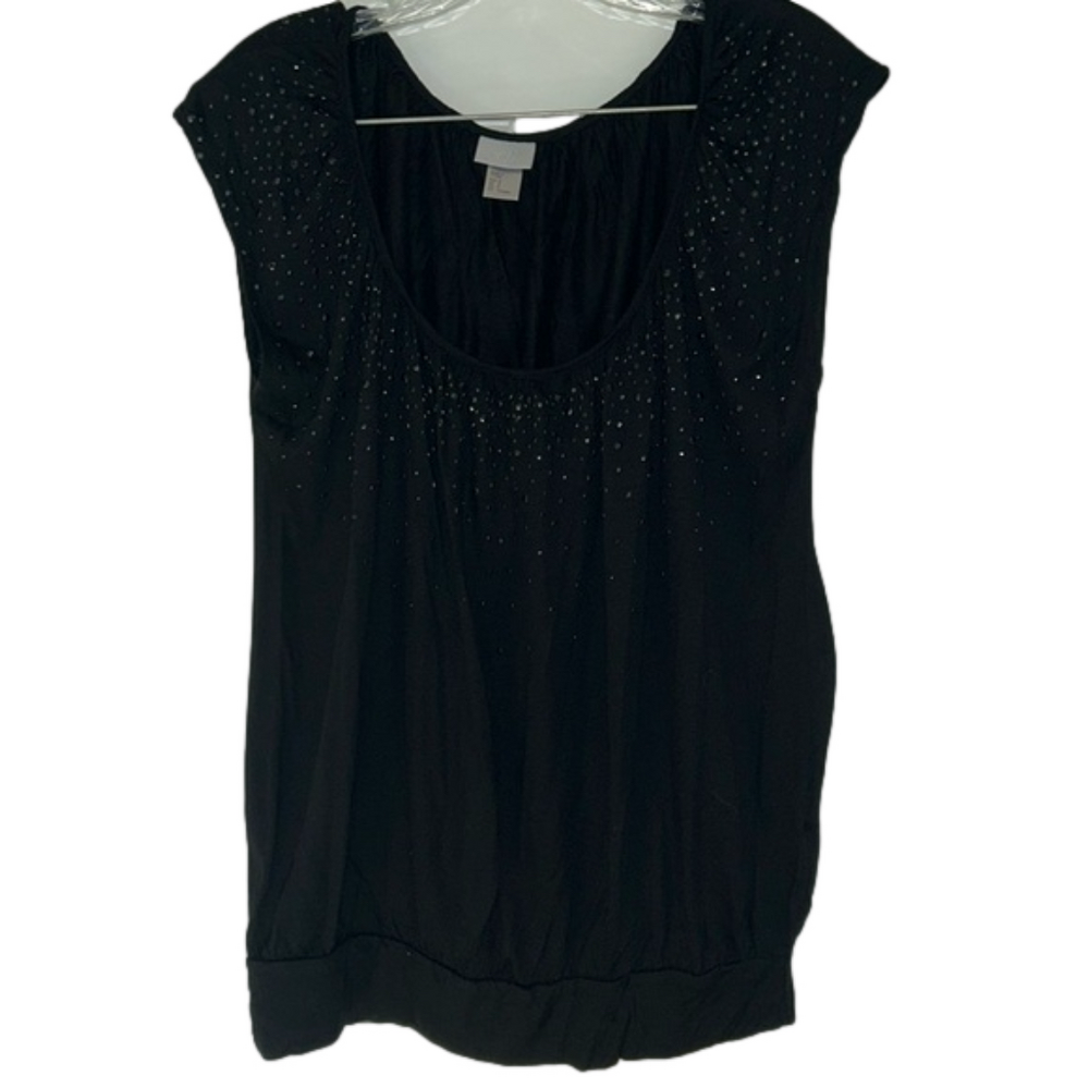 H&M: Size Small: Loose Fitting, Sparkle Top